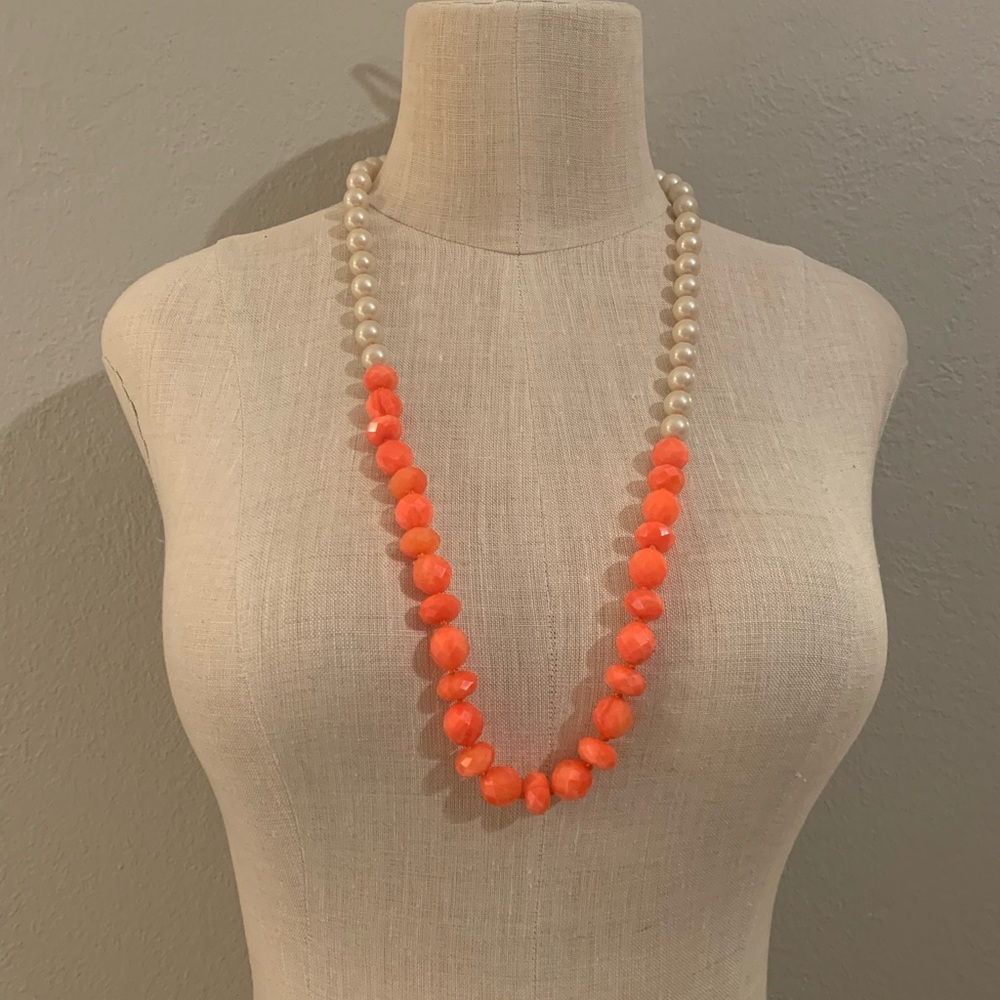 Kate Spade pearl and bead necklace